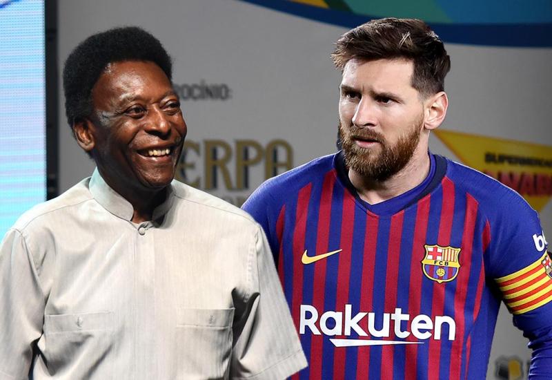 Dvije legende: Pele i Messi - Čudesni Messi na dobrome putu da uskoro prestigne Pelea